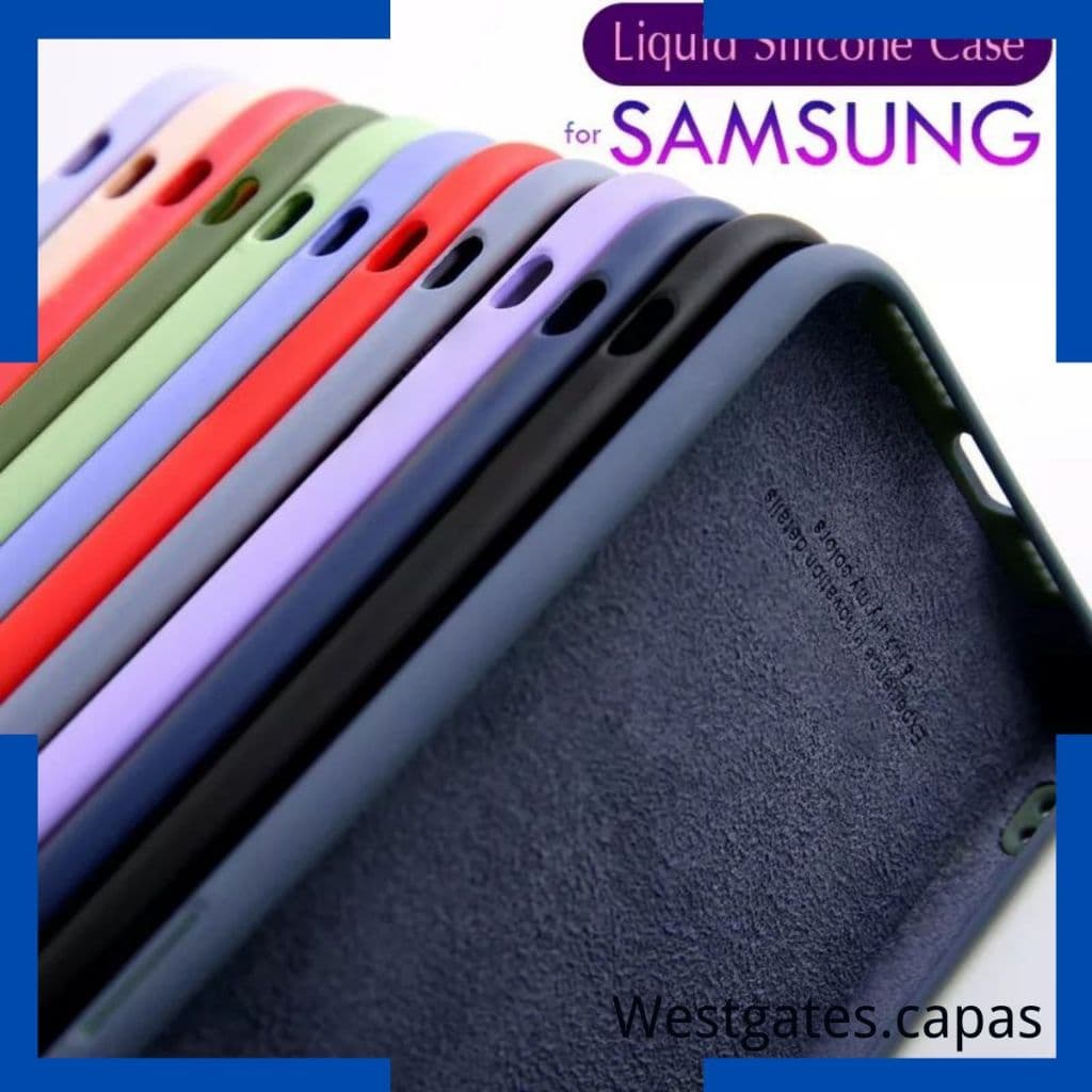 Capa Silicone veludo Soft TPU Liquid Compativel Samsung Galaxy A10s/M30/M10/M53/m51/J5prime