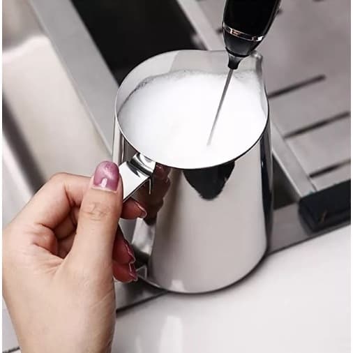 Leiteira de Inox 600ml Cremeira Pitcher Barista Jarra Cafe Bar