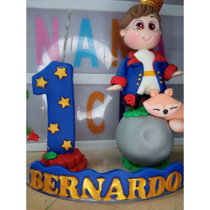 vela personalizada principe