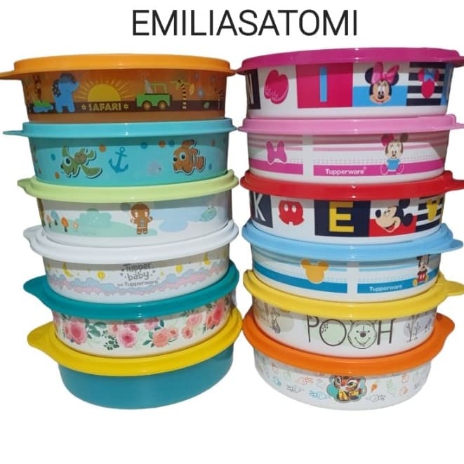 Tupper Pratinho 500ml Estampas Variadas - Original Tupperware