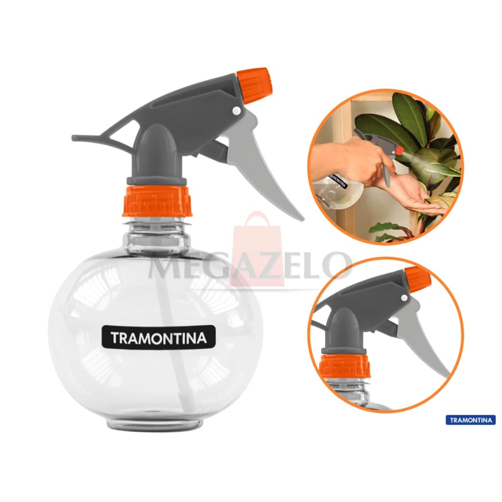 Pulverizador Manual Tramontina 450ml Com Jato Regulavel Para Uso Geral Cabeleleiro Salao Plantas