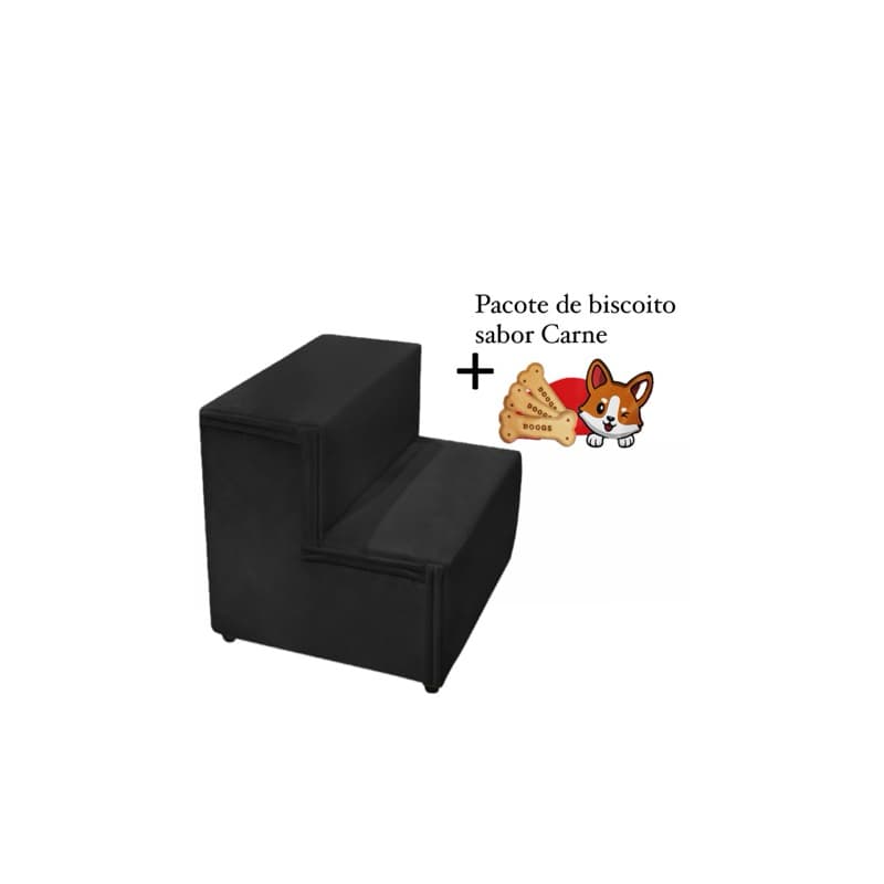 Escadinha Pet + Pacote de Biscoito