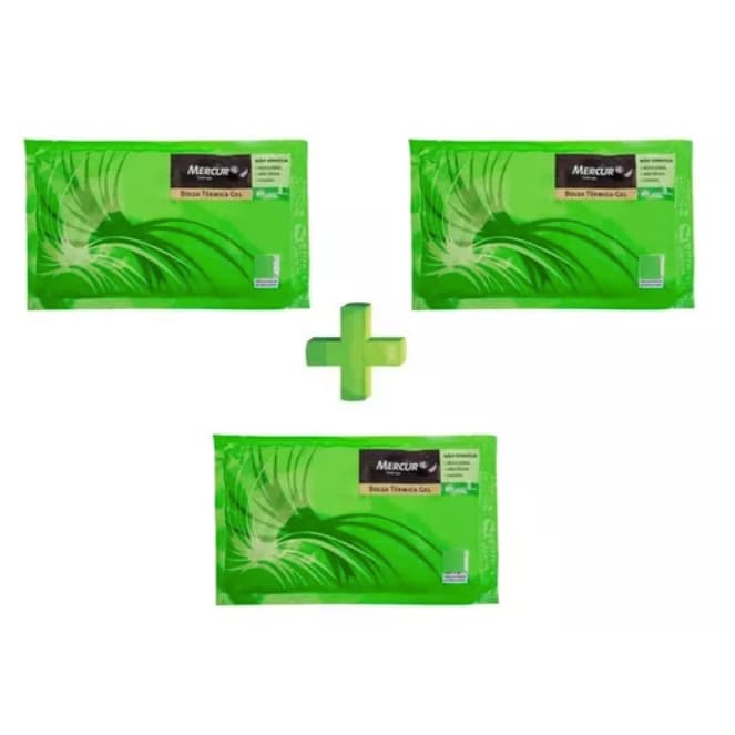 Kit 3 Bolsas Térmicas Gel Quente E Fria