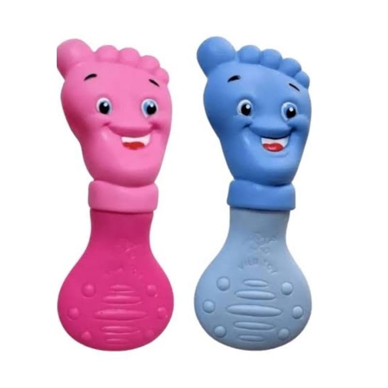 Mordedor para Bebê Pézinho Vila Toy Brinquedo para Bebê
