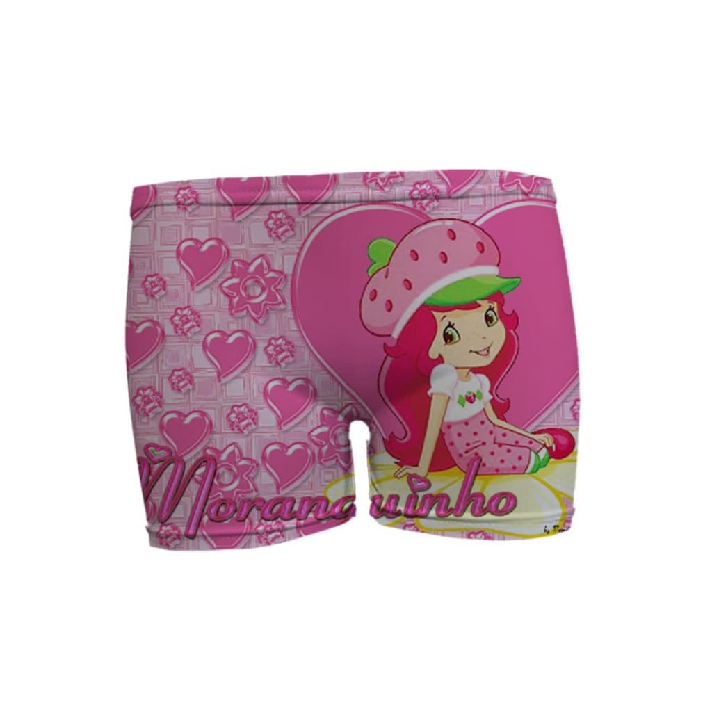 Calcinha Box Short Infantil Estampada Menina