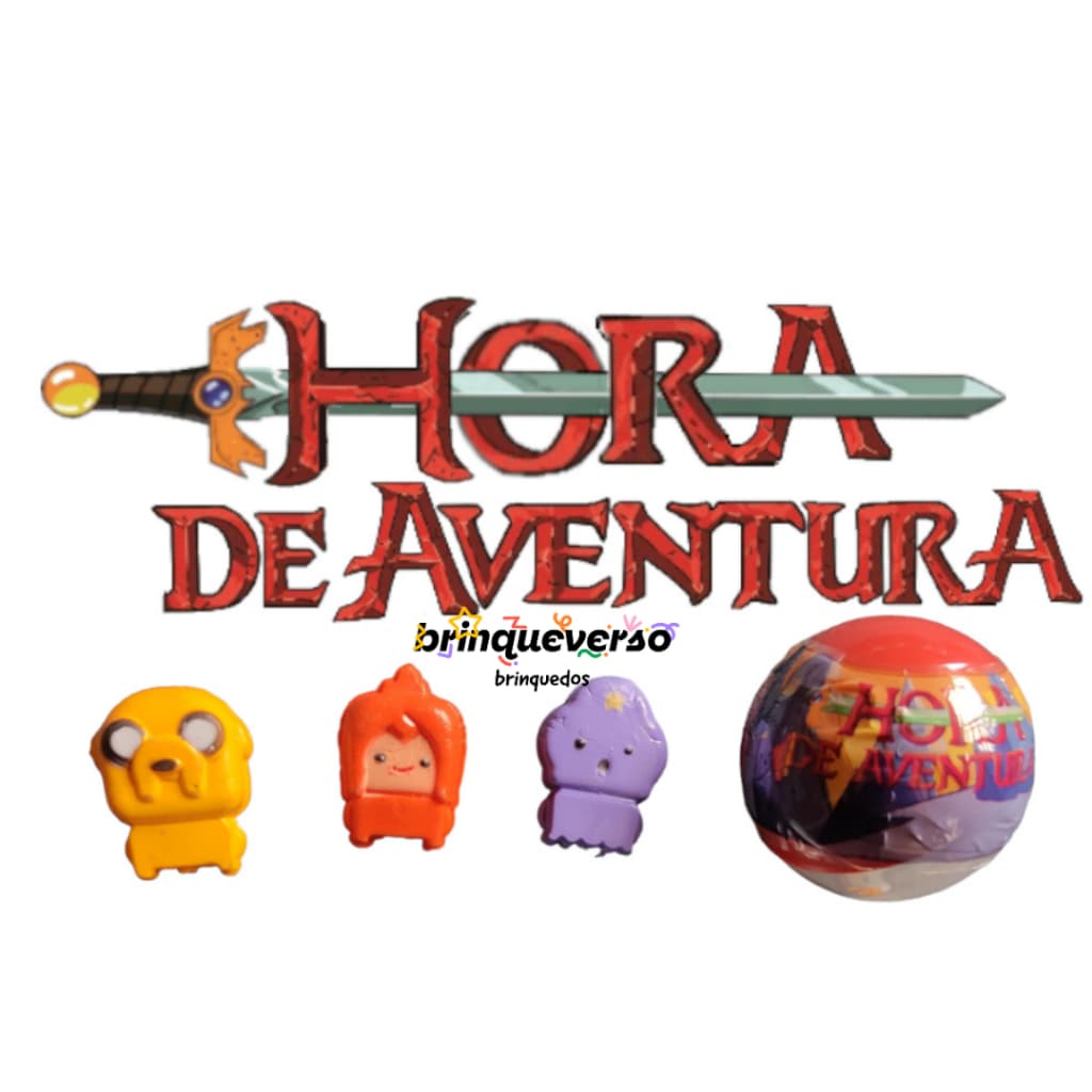 10/40 UN Lembrancinhas de Festas Hora de Aventura. Brinquedo Hora de Aventura Pequeno Produto Novo e Lacrado.