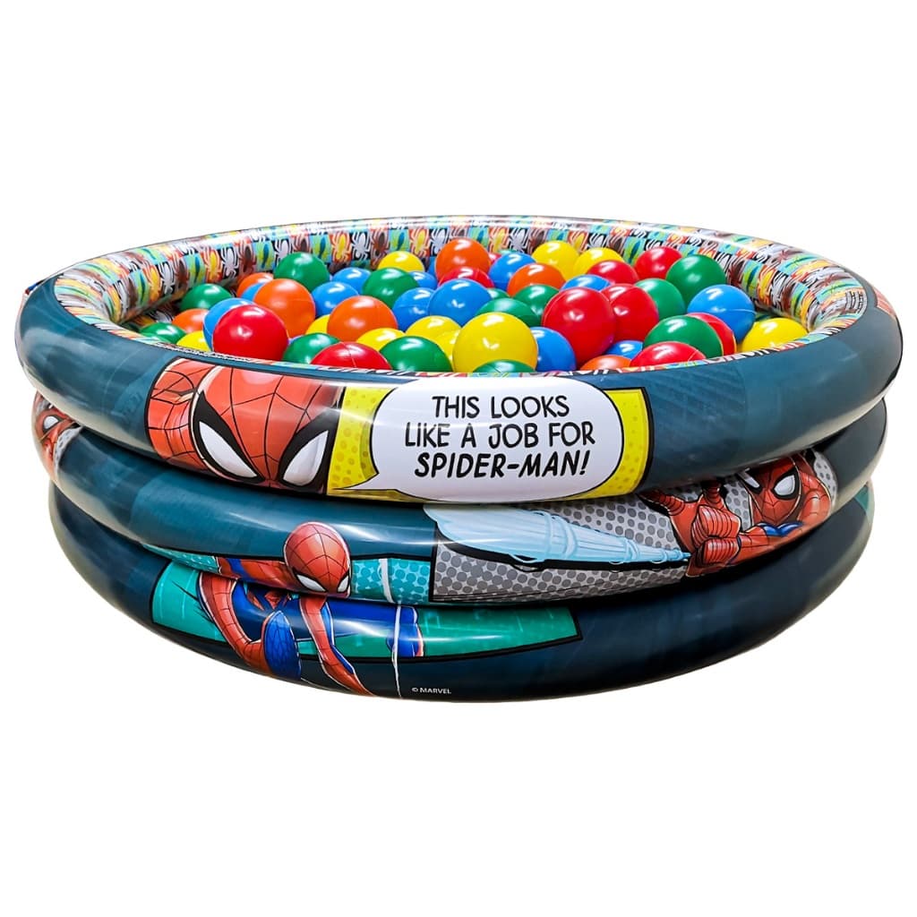 Piscina de Bolinhas Infantil Inflável 100 Litros Colorida + 25 Bolinhas