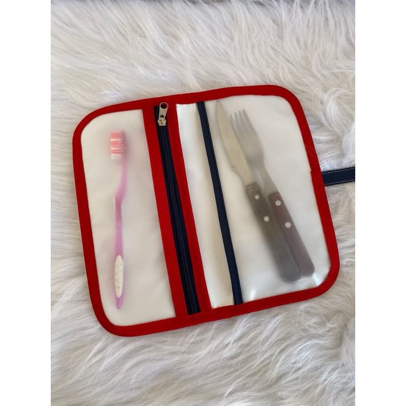 Porta higiene bucal/ porta talheres/ porta talheres personalizados