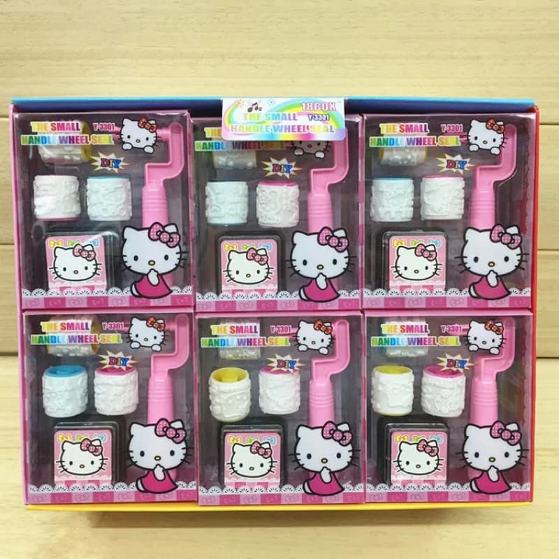 Kit de carimbos Hello Kitty Sanrio