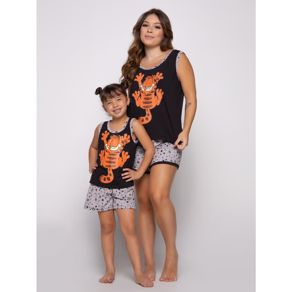 Pijamas Personagens Mãe e Filha