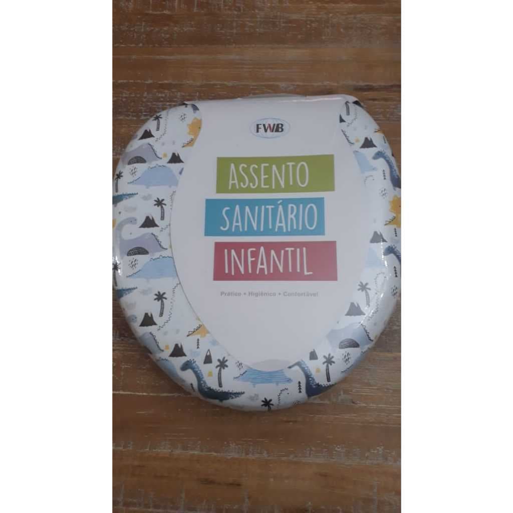 Assento Infantil Vaso Sanitário Acolchoado Redutor Espuma Di