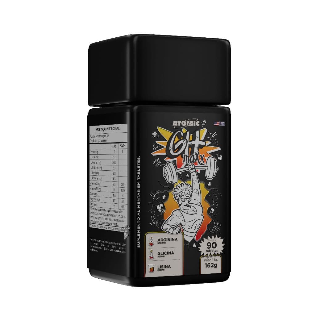 Pré-hormonal - Gh Maxx 90 Tabletes - Atomic Labs