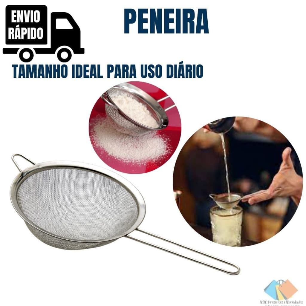 Peneirinha Peneira Bebidas Chás Pequena Copo Xícara Penerinha