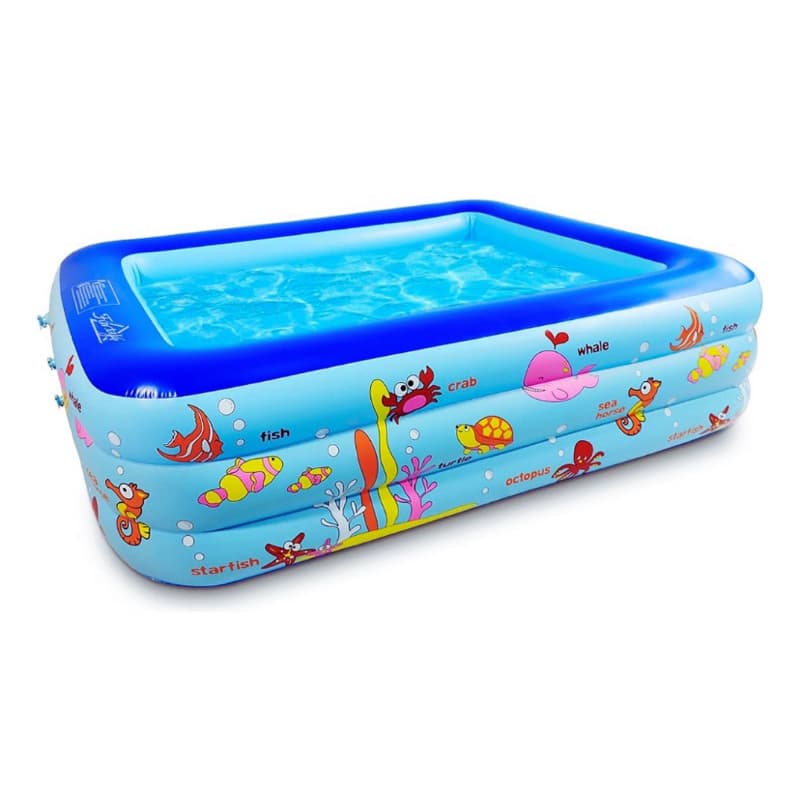 Piscina Inflável Retangular Resistente 150x100x50