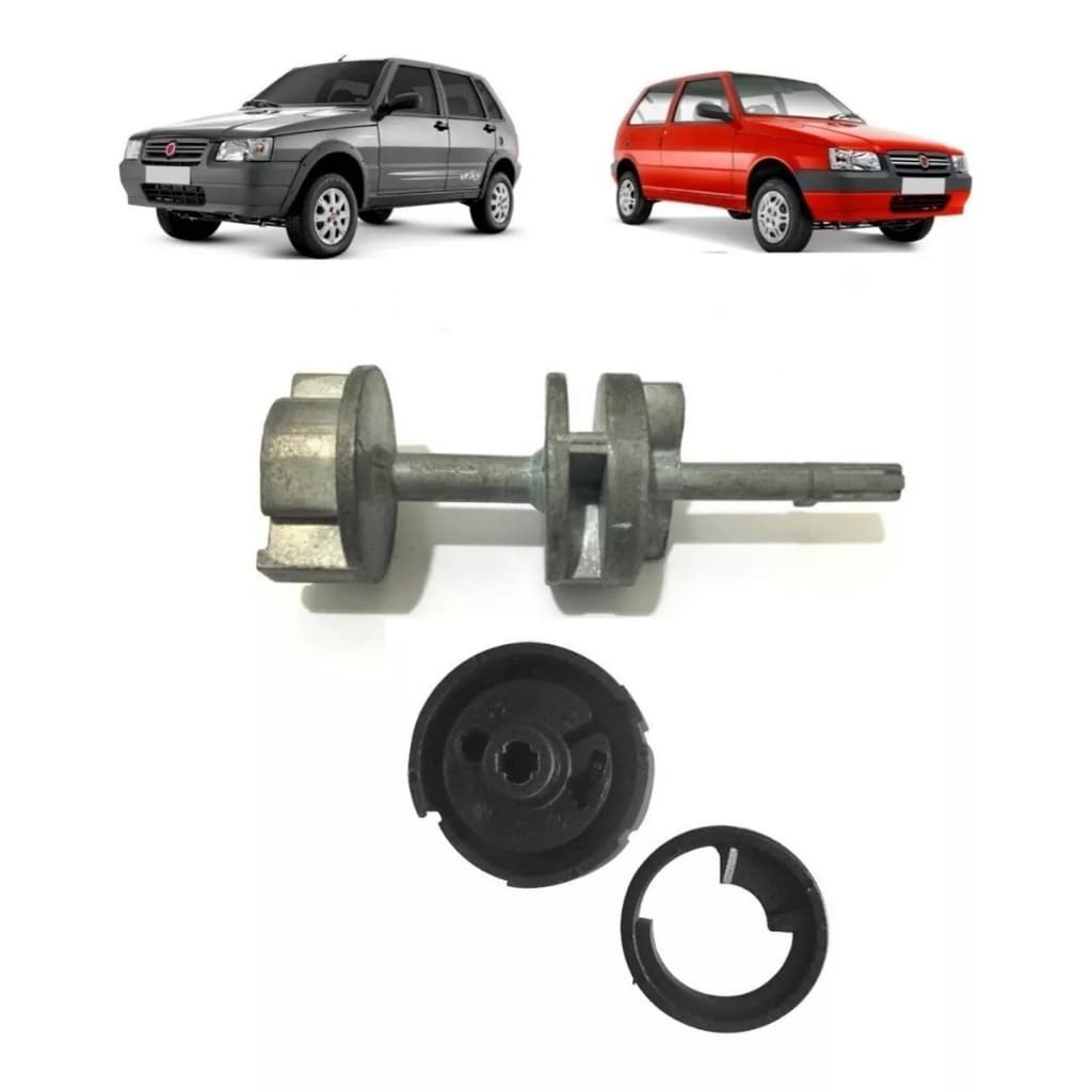 Kit Excentrico Reparo DA Trava Direcao Ignicao Uno Fire Furgao 2007 2008 2009 2010 2011 2012 2013
