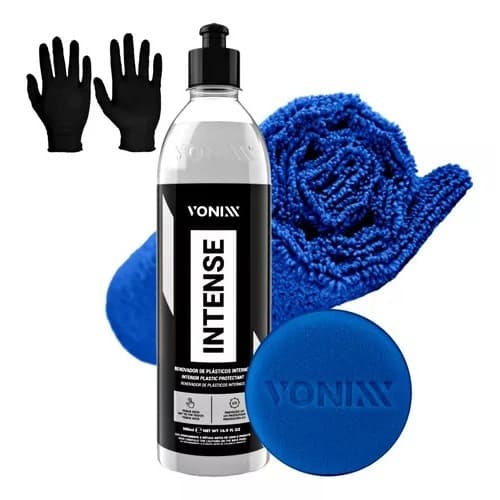Vonixx Intense 500ml + Aplicador + Toalha Microfibra + Luva Nitrilica