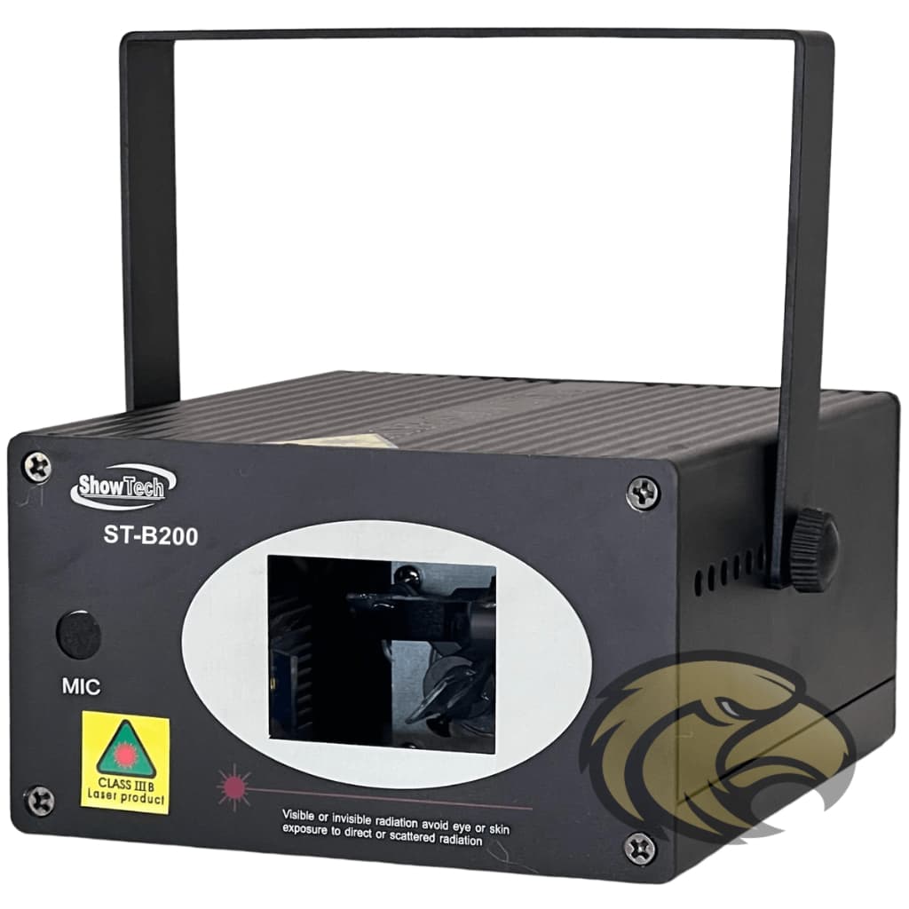 Laser Festa Azul B200 200mw Sensor De Som e Automatico
