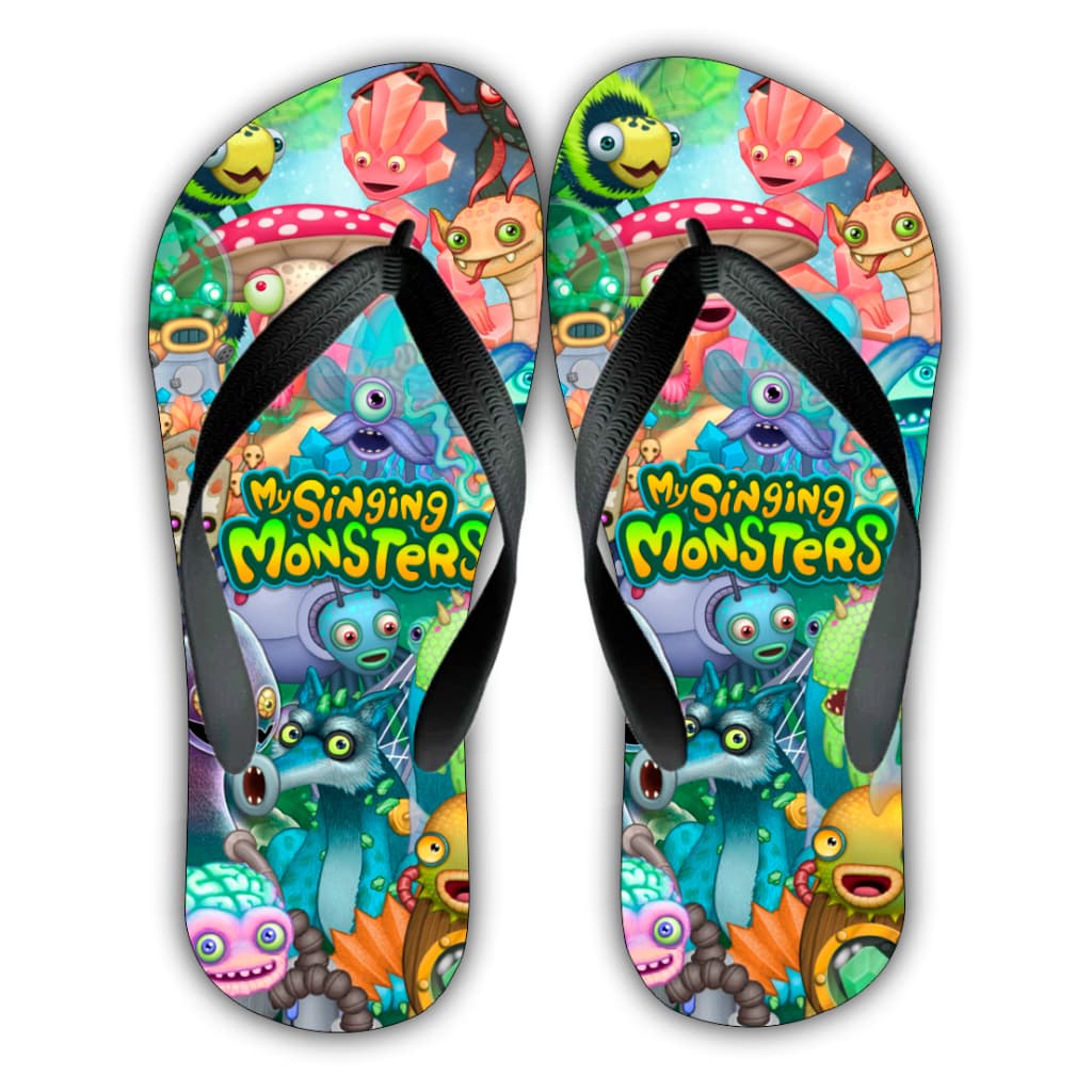 Chinelo Infantil My singing monsters Desenho Jogo Video Game