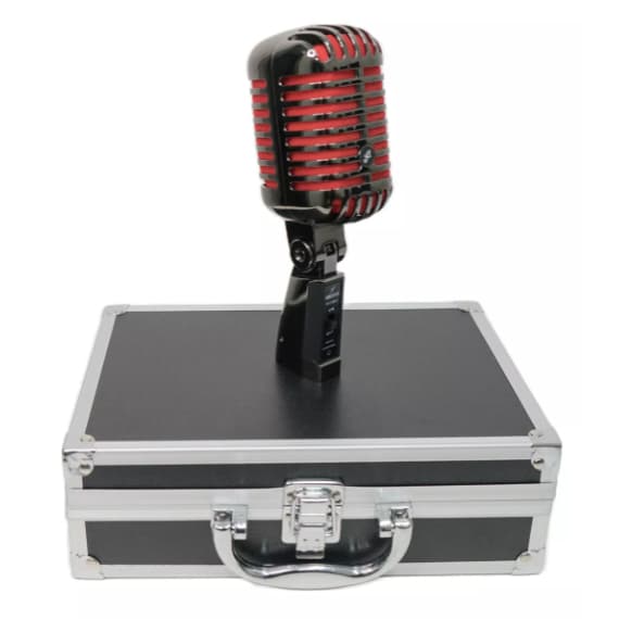 Microfone dinâmico vintage Arcano VT-45 Bk2
