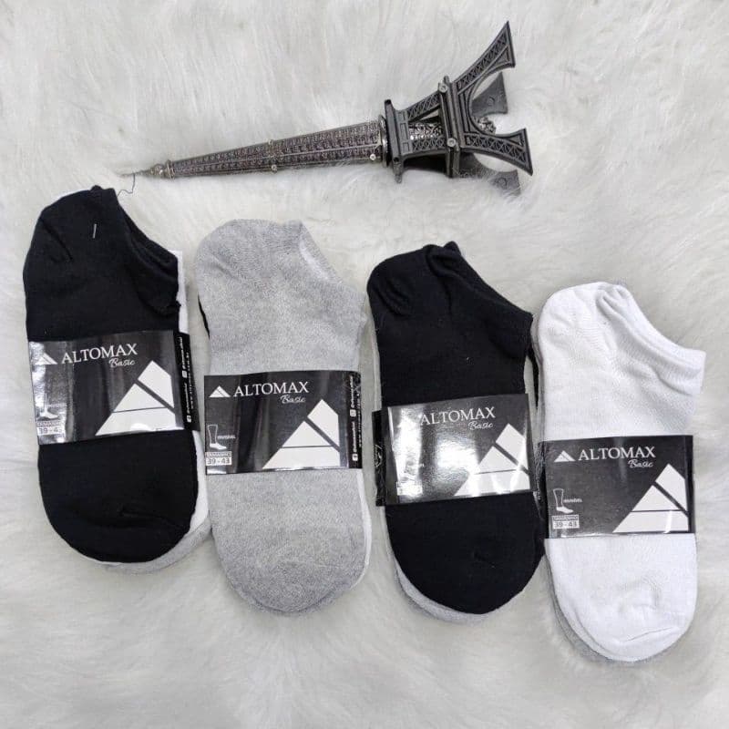 kit 3, 6 ou 12pares meia Altomax masculino cano curto