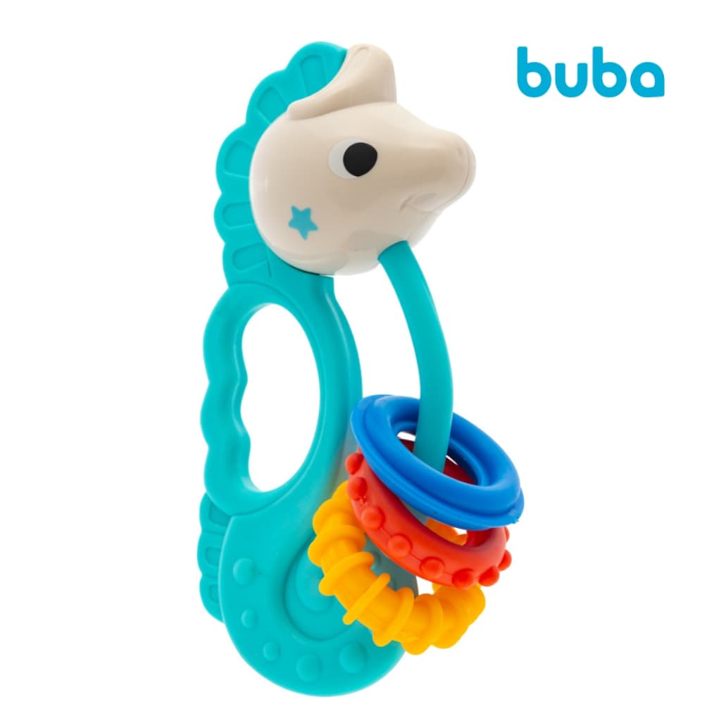 Mordedor para Bebê Buba Mordedor de Silicone Brinquedo de Bebê