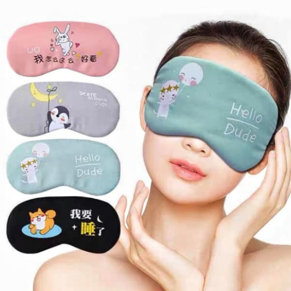 Máscara para Dormir / Tapa Olho / Máscara de descanso / Pijamas / Máscara de Olhos Para Viagem pronto entrega