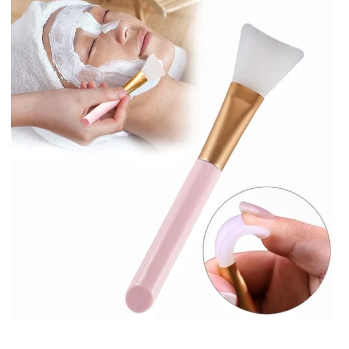Espátula Silicone Pincel de Máscara Acessório Aplicar Skin Care Facial Cores Sortidas