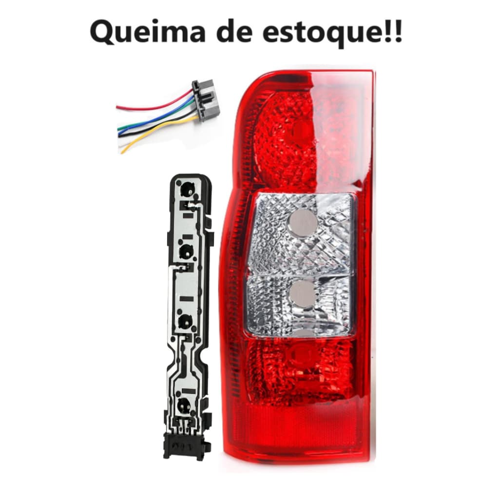 Lanterna Traseira Ford Transit 2009 A 2012 Completa Le