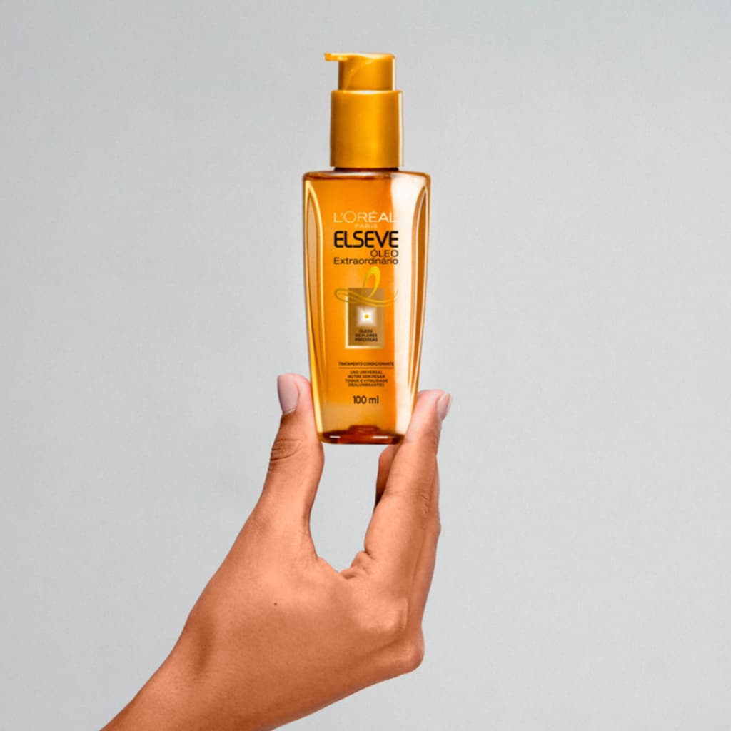 Óleo Extraordinário Tratamento Sublime De Flores Preciosas Elseve L'Oréal Paris 100ml