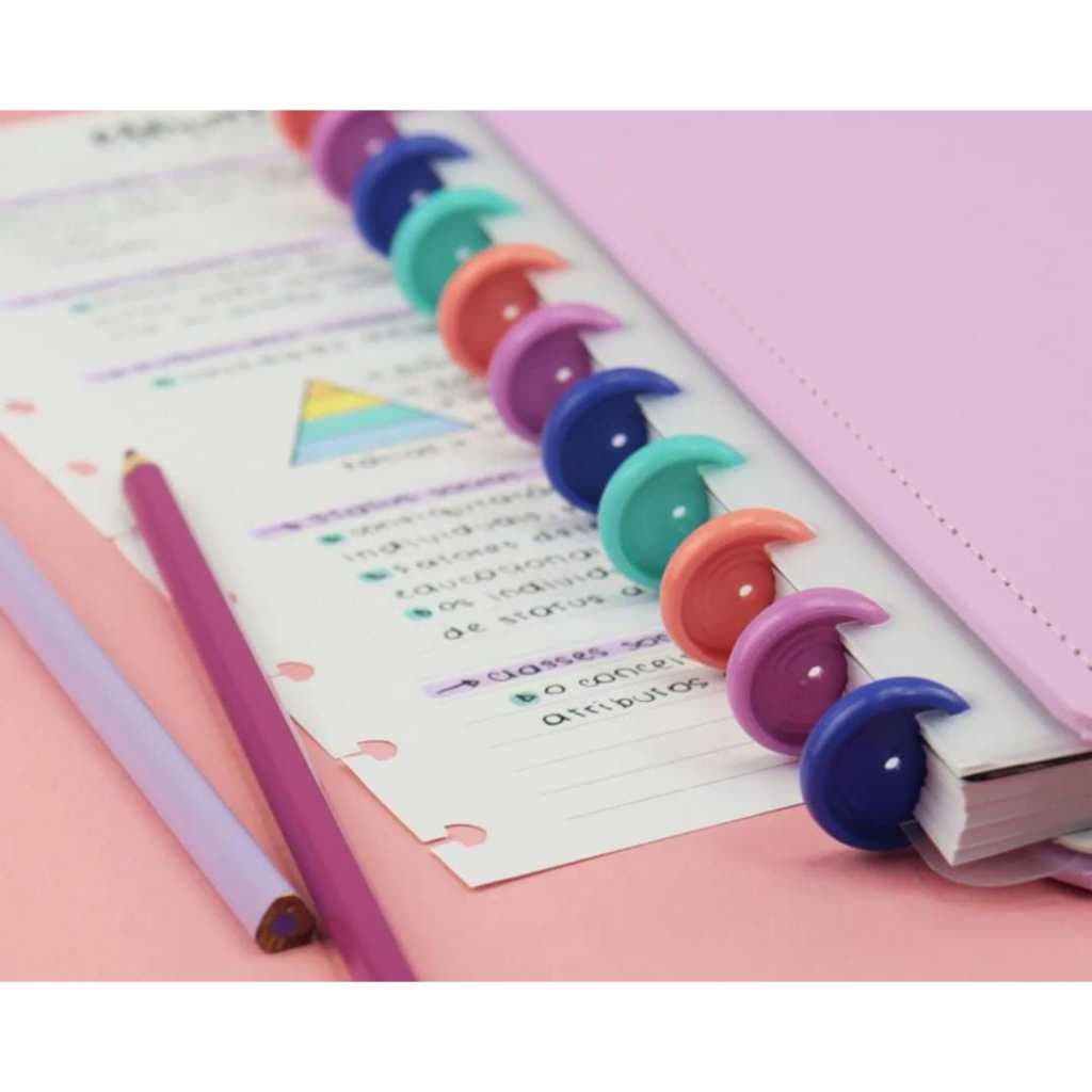 CADERNO INTELIGENTE BLUE CREATIVE A5 E CADERNO INTELIGENTE BUBBLE A5