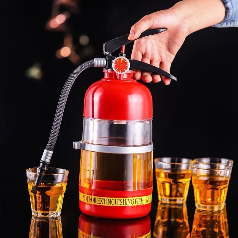 Extintor Jarra Para Drinks 2L Sucos Bar Bedidas Festa Carnaval