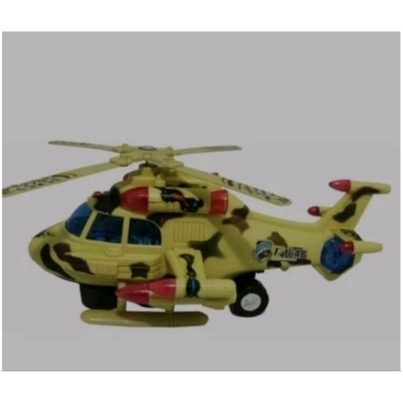 helicóptero militar infantil