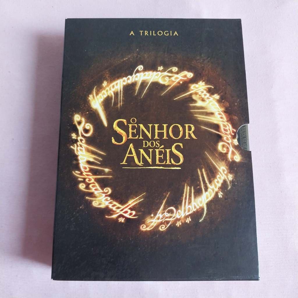 Box DVD O Senhor dos Anéis - Trilogia - O retorno do rei - A sociedade do anel - As duas torres