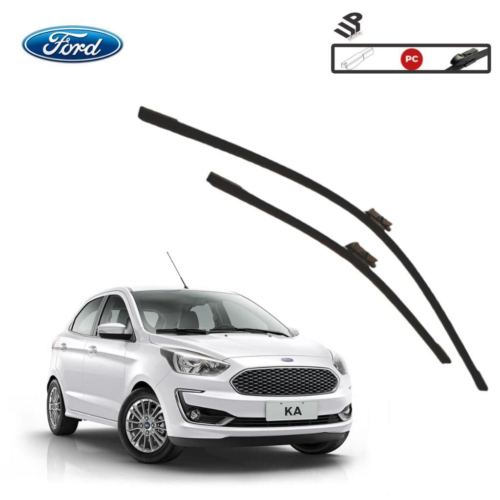 Kit 3 Palhetas Novo Ford Ka Limpador Parabrisa Original Dianteira + Traseira 2015 2016 2017 2018 2019 2020 2021 2022