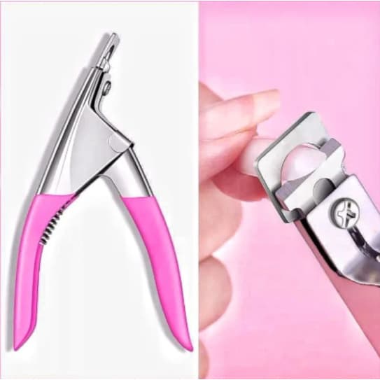 Cortador De Tips Alongamento Unha Em Gel