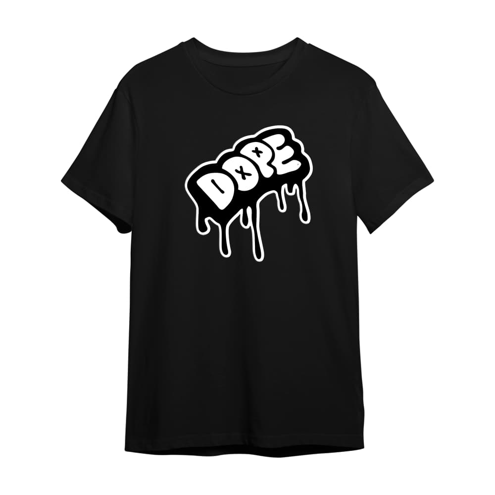 Camiseta Camisa Dope Graffitti 3D Paint Colors Casual Ref1428