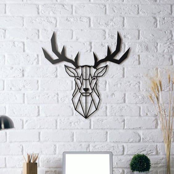 Decoração para parede Veado