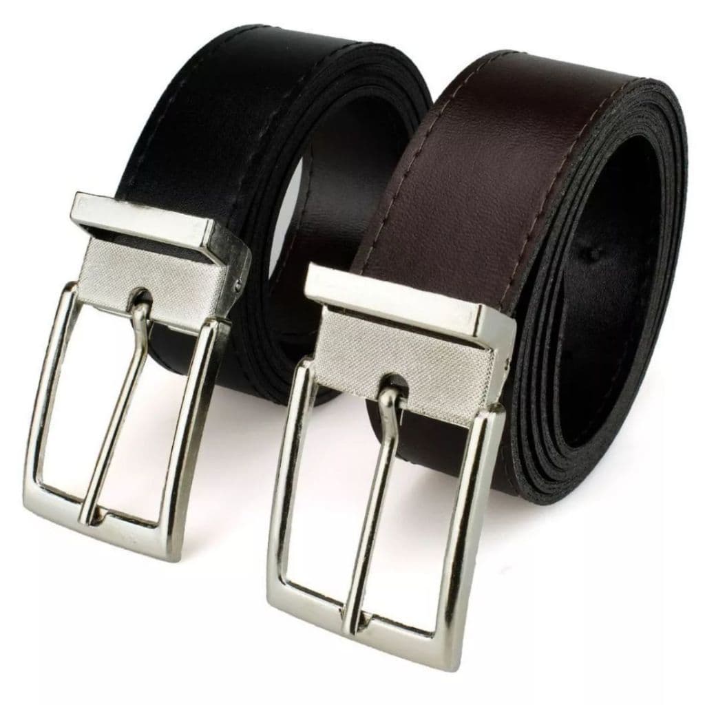 Kit 2 Cintos Masculinos Social Elegante Ecológico Lançamento
