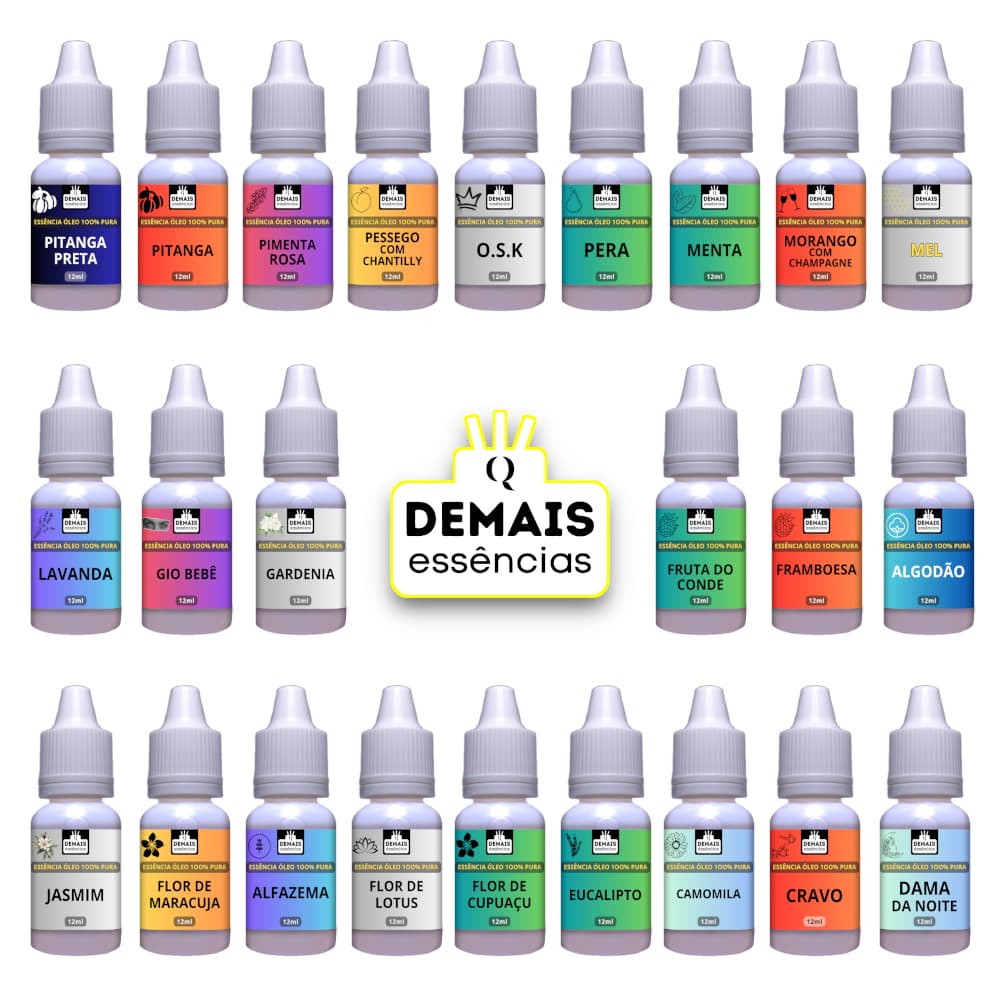 Essência concentrada para Vela 12ml8