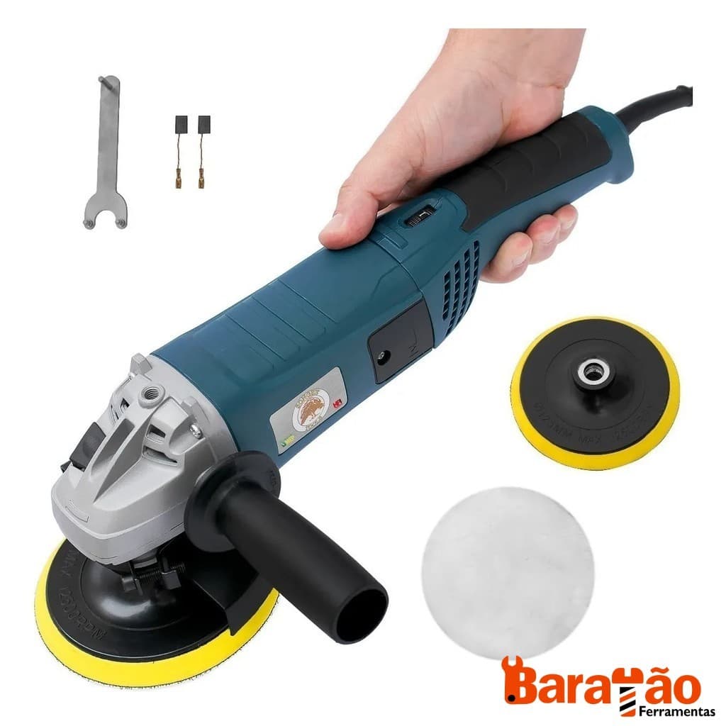 Politriz lixadeira Multifunções 1050w 5 polegadas Sh tools