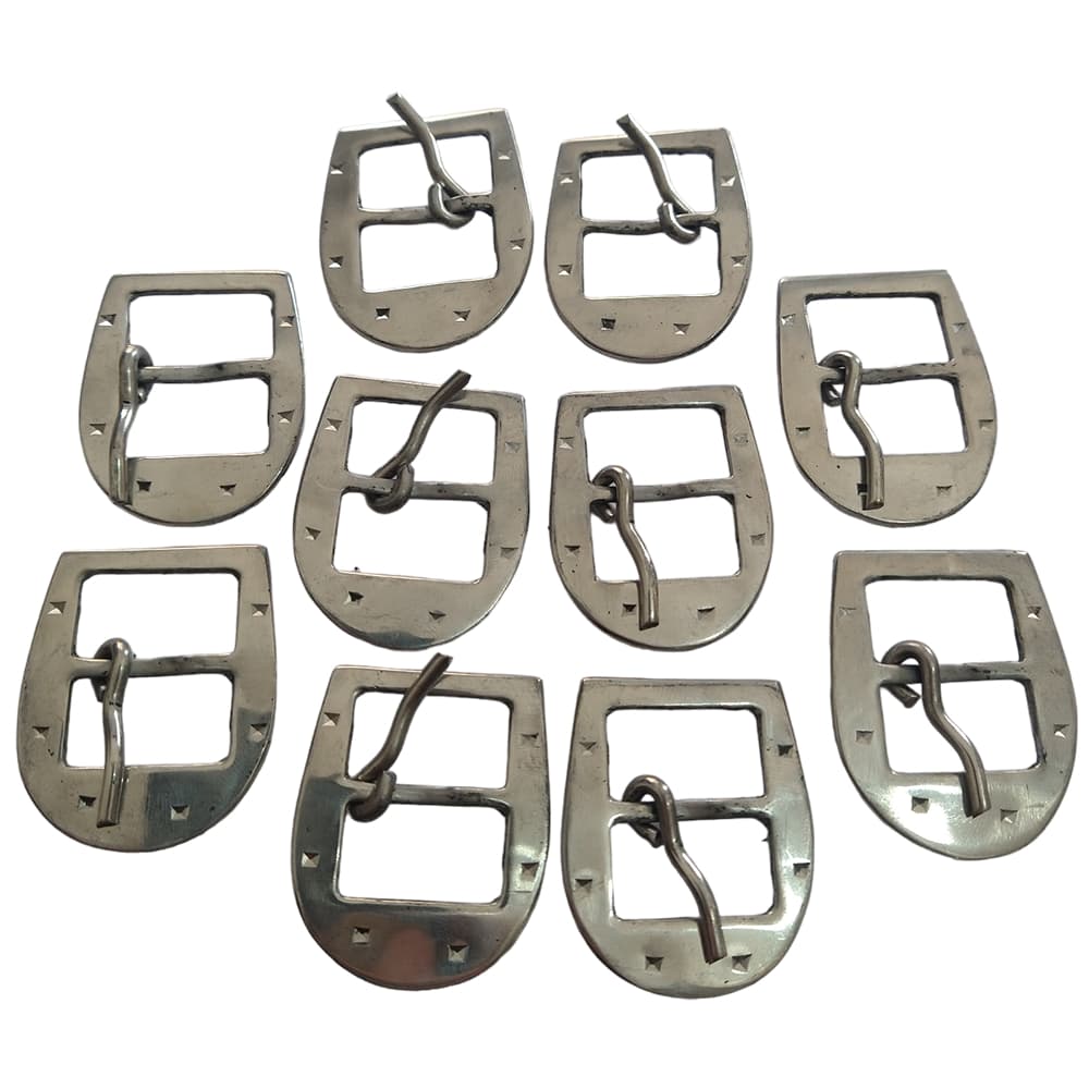Kit 10 Fivelas de Ferradura Inox 22mm Para Arreatas Em Geral