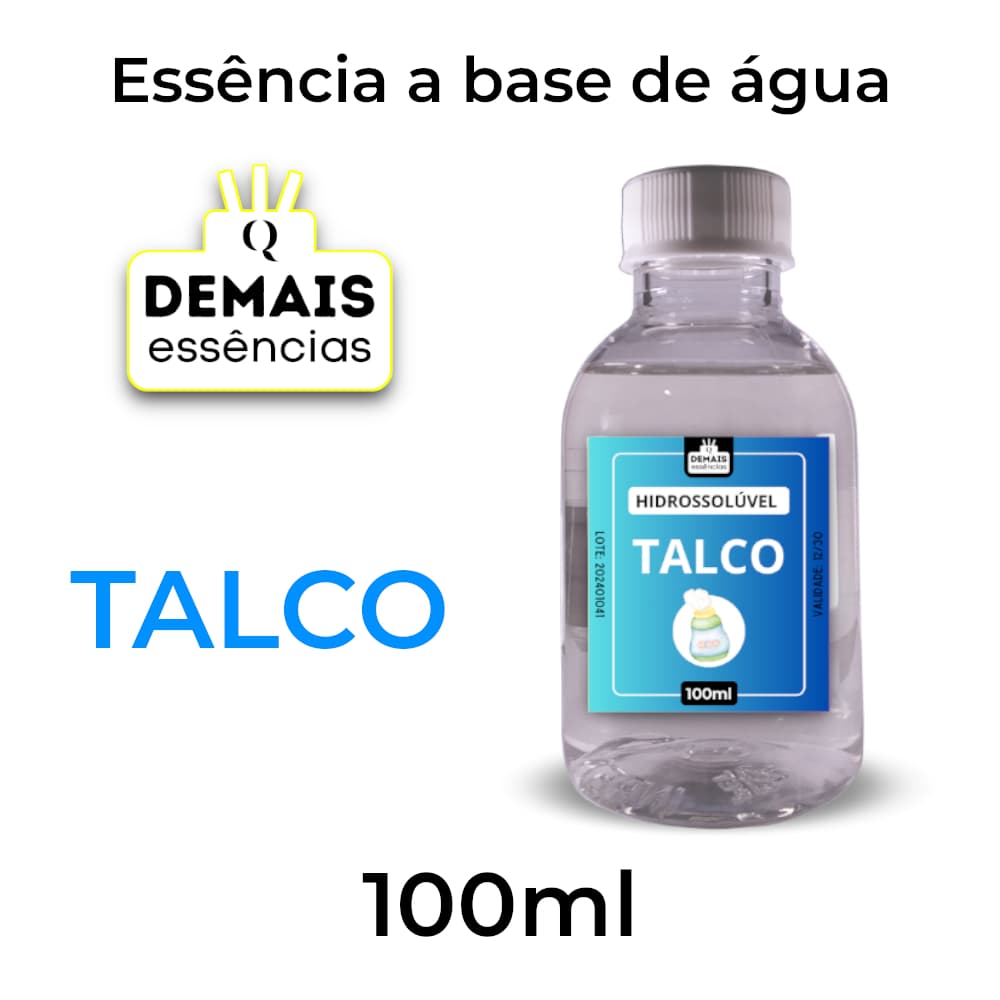Essencia Concentrada 100 ML Para Umidificador Aromatizador Difusor Aroma TALCO