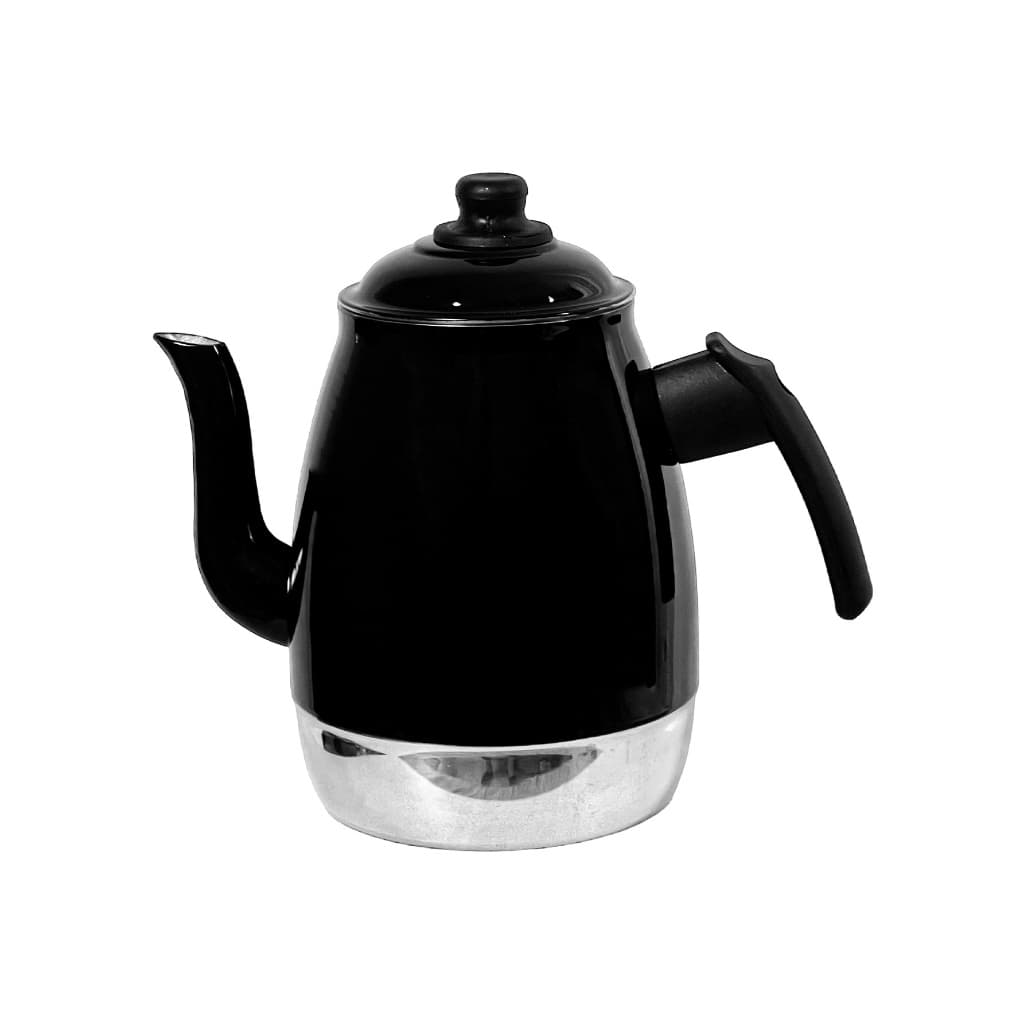 Bule para Chá e café em alumínio reforçado vermelho 1,2 Litros