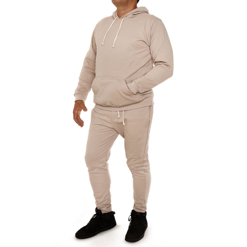 Conjunto Moletom Liso Unissex Flanelado Peluciado Canguru Capuz Nao Da Pelo Nem Bolinha Ótima Qualidade