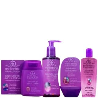 Kit Melanina Cuidados Faciais Reequilibrante e Clareador - Phállebeauty