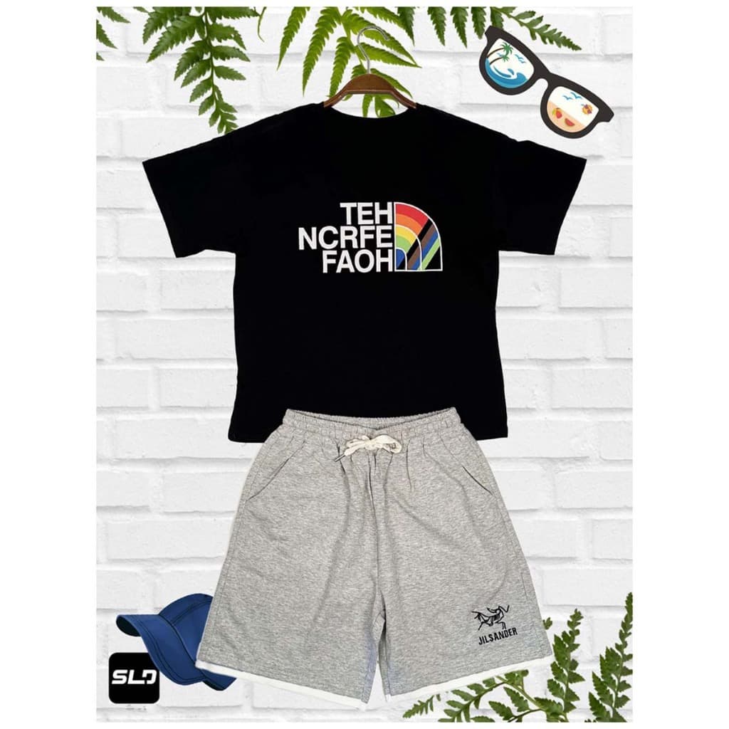 Conjunto Infantil Importado Masculino Primavera/Verão - Leve e Confortável!