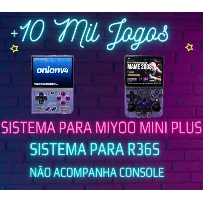 Cartão para MIYOO MINI PLUS e R36S completo atualizado