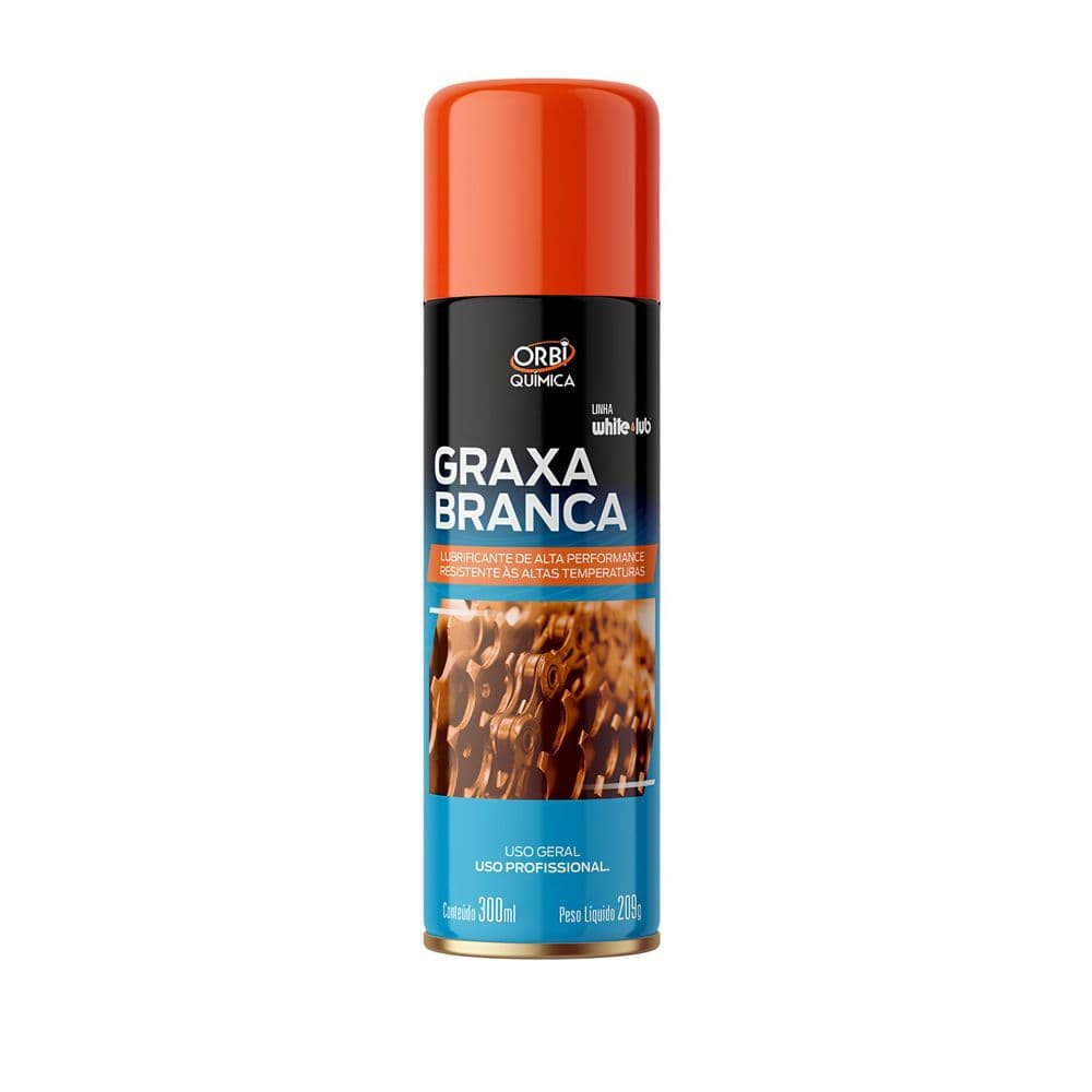 ORBIGRAX GRAXA BRANCA SPRAY 300ML/209G ORBI