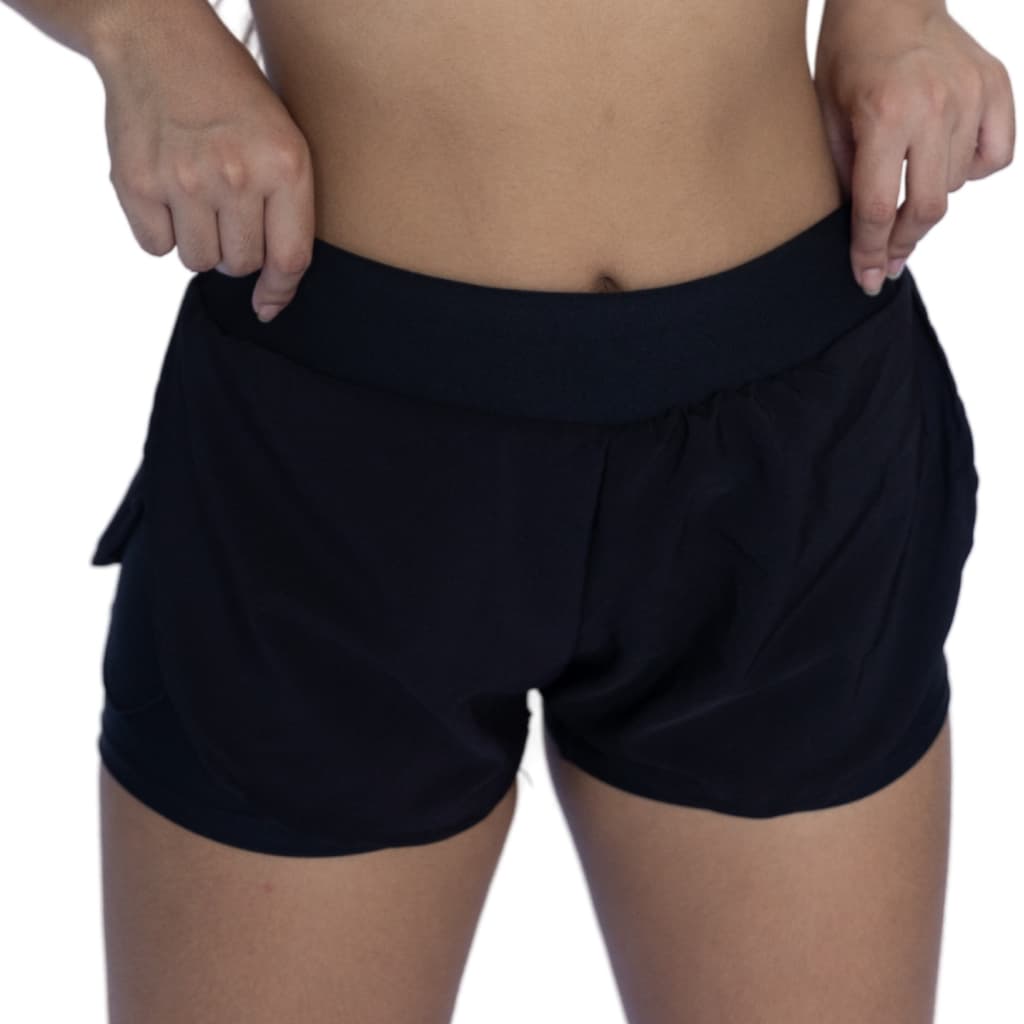 Bermuda Feminina Tapa Bumbum 2 Em 1 De Academia