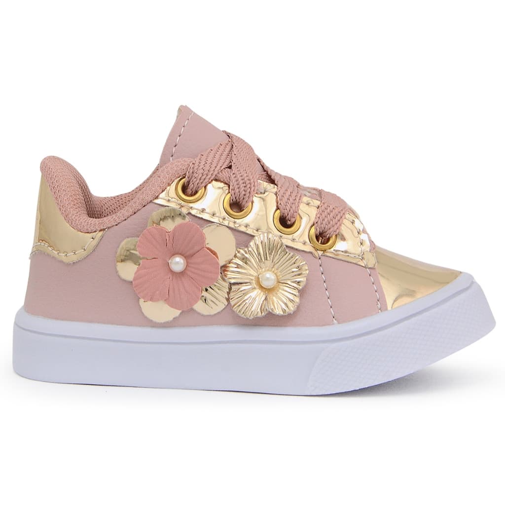 Tênis Infantil Menina Baby Casual Confortável Lançamento